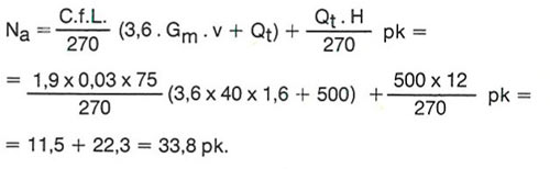 motorvermogen berekenen